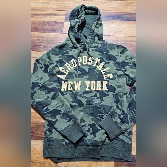 Aeropostale Sweaters Aeropostale Camo Hoodie Poshmark